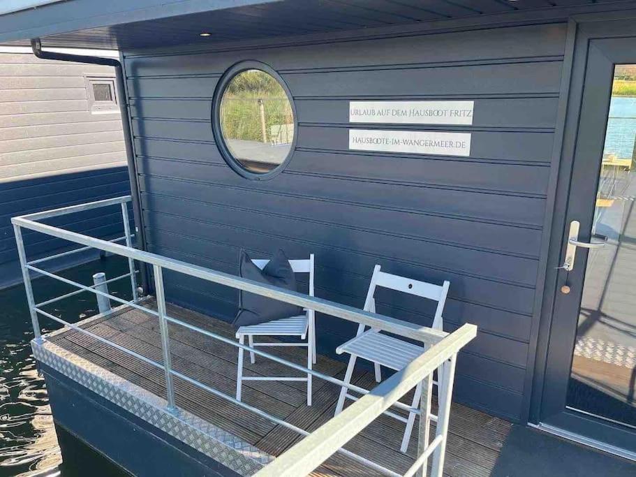 Hausboot Fritz Im Wangermeer Schillig Exterior foto